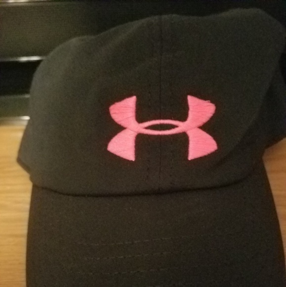under armour pink cap